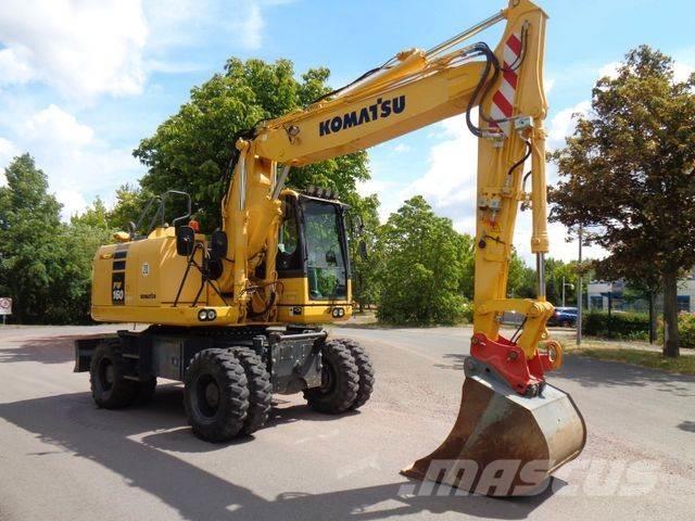 Komatsu PW 160-10 Escavatori gommati