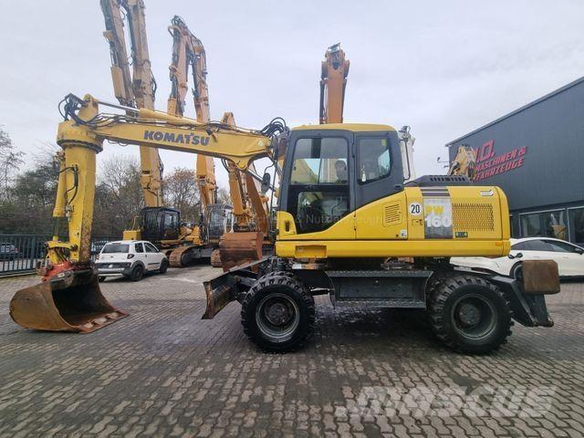 Komatsu PW 160-7EO Escavatori cingolati