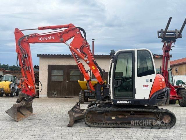 Kubota KX080-3 Miniescavatori