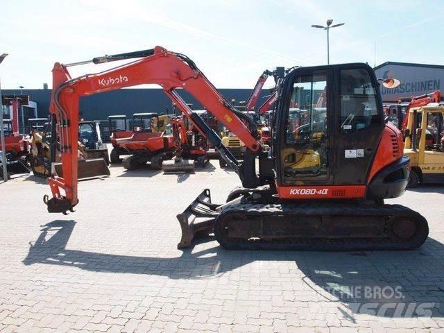 Kubota KX080-4a Miniescavatori