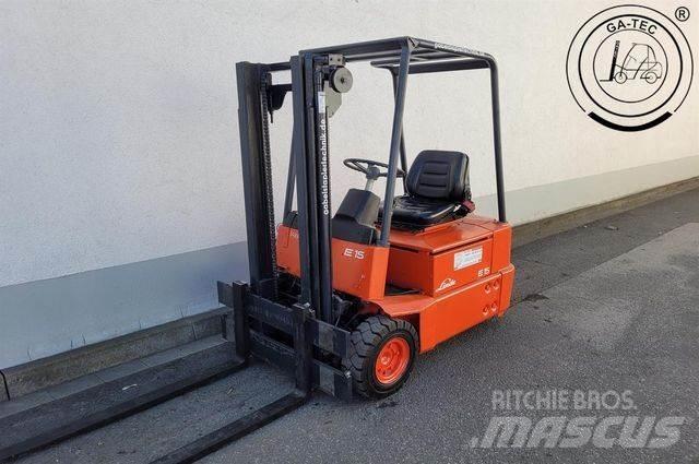 Linde E15 Carrelli elevatori elettrici