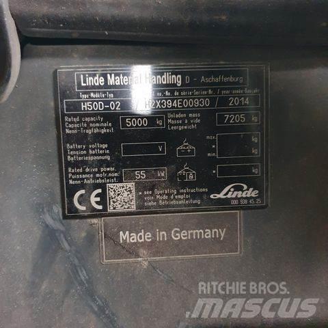 Linde H50D-02 Carrelli elevatori diesel