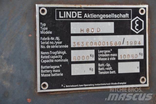Linde H60D / Duplex Carrelli elevatori diesel