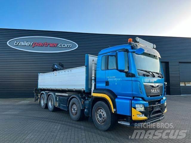 MAN 35-480 BL 8x4 Camion ribaltabili