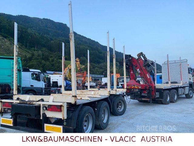 MAN TGS 33.480 6x6 Camion trasporto legname