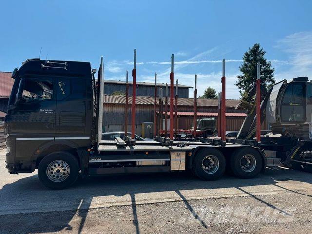 MAN TGX 26.580 Camion trasporto legname