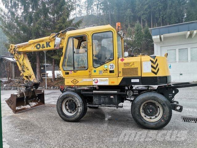 O&K MHS Escavatori gommati