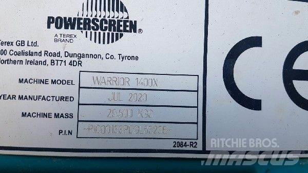 Powerscreen 1400X Vagli vibranti