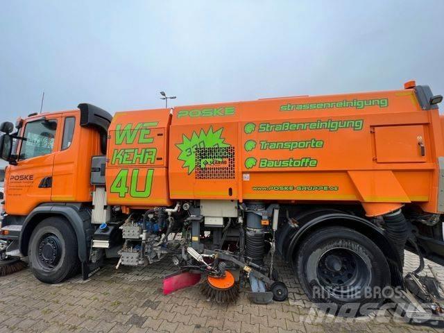 Scania G360 Autocarro spazzatrice