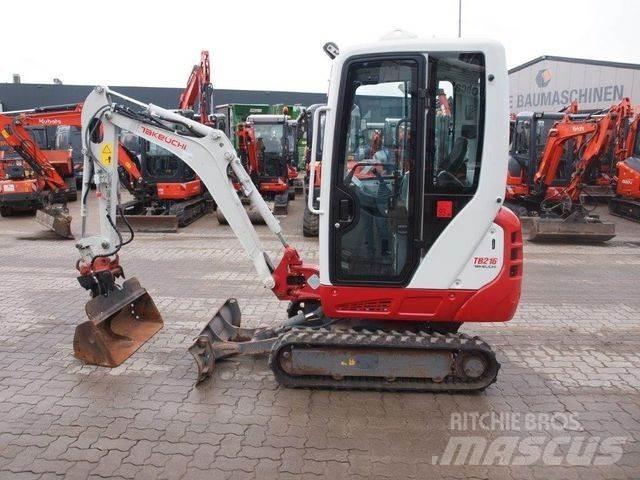 Takeuchi TB 216 Miniescavatori