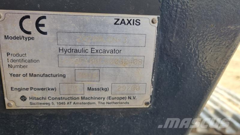 Hitachi ZX280 Escavatori cingolati