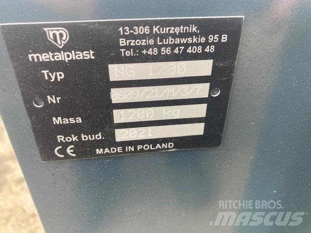  - - -  1200 KG Zavorre anteriori