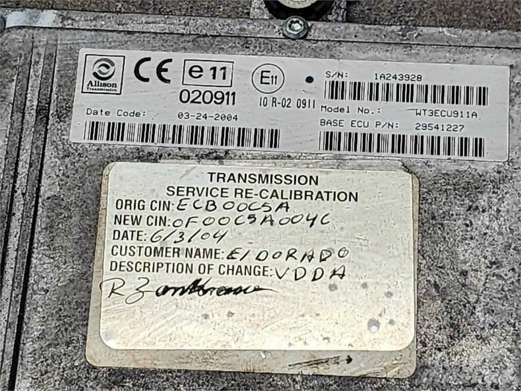 Allison  Componenti elettroniche