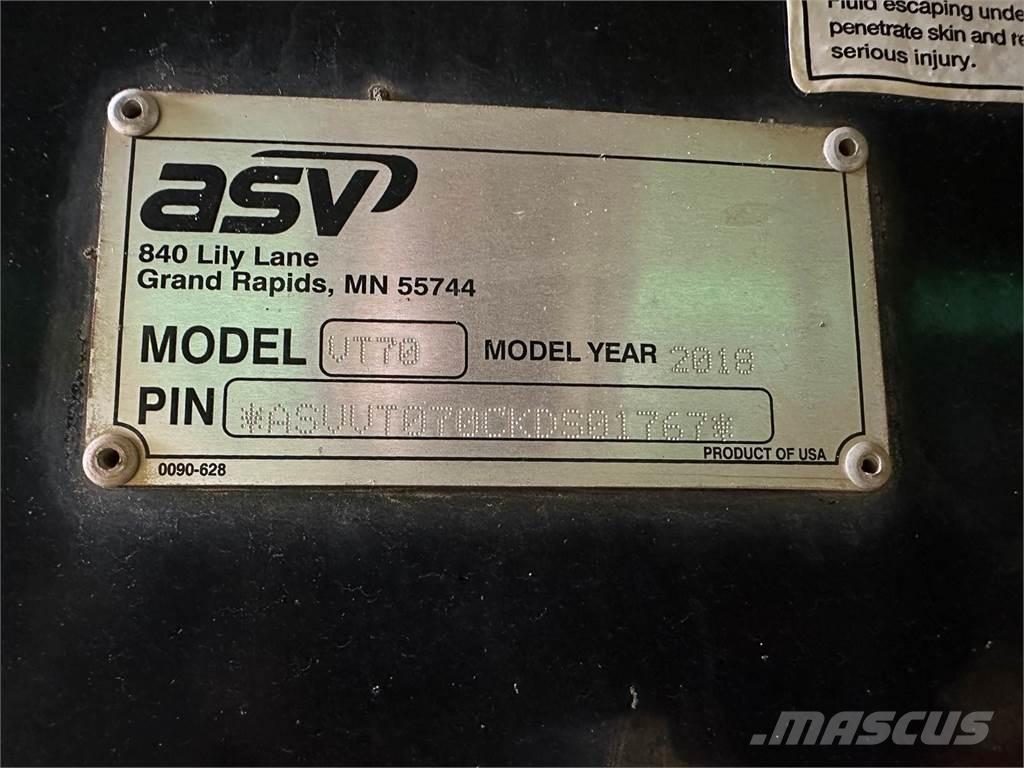 ASV VT-70 Mini Pale Gommate