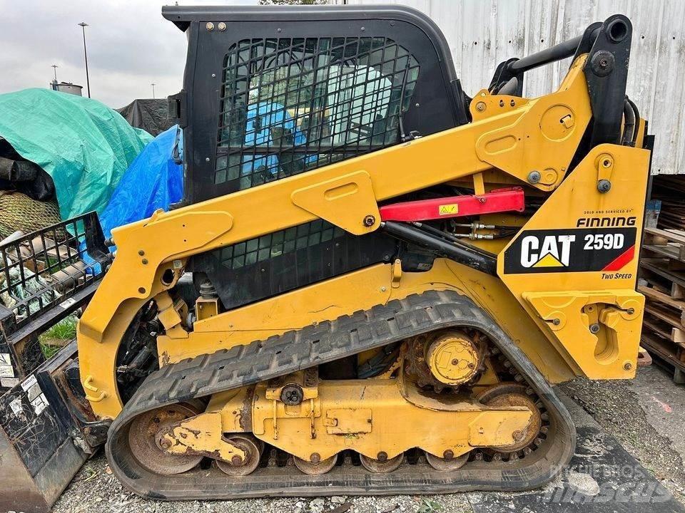 CAT 259D Mini Pale Gommate