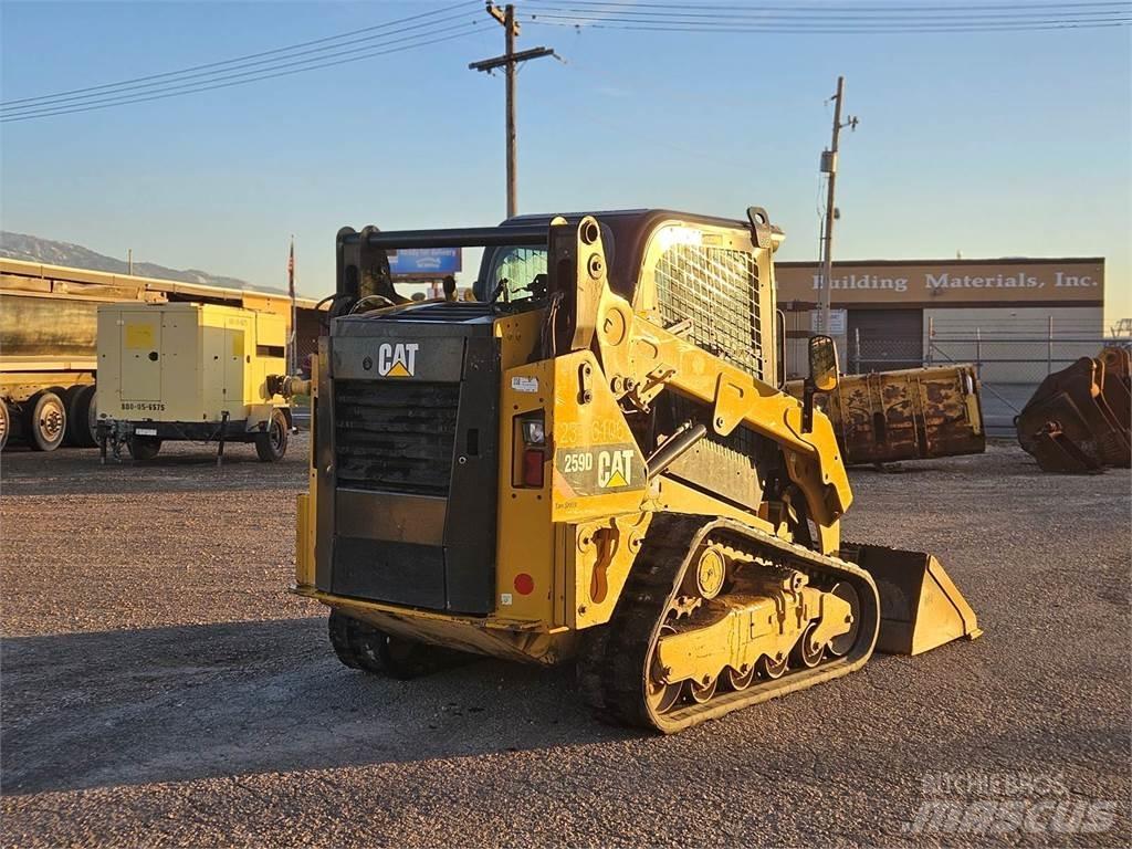 CAT 259D Mini Pale Gommate