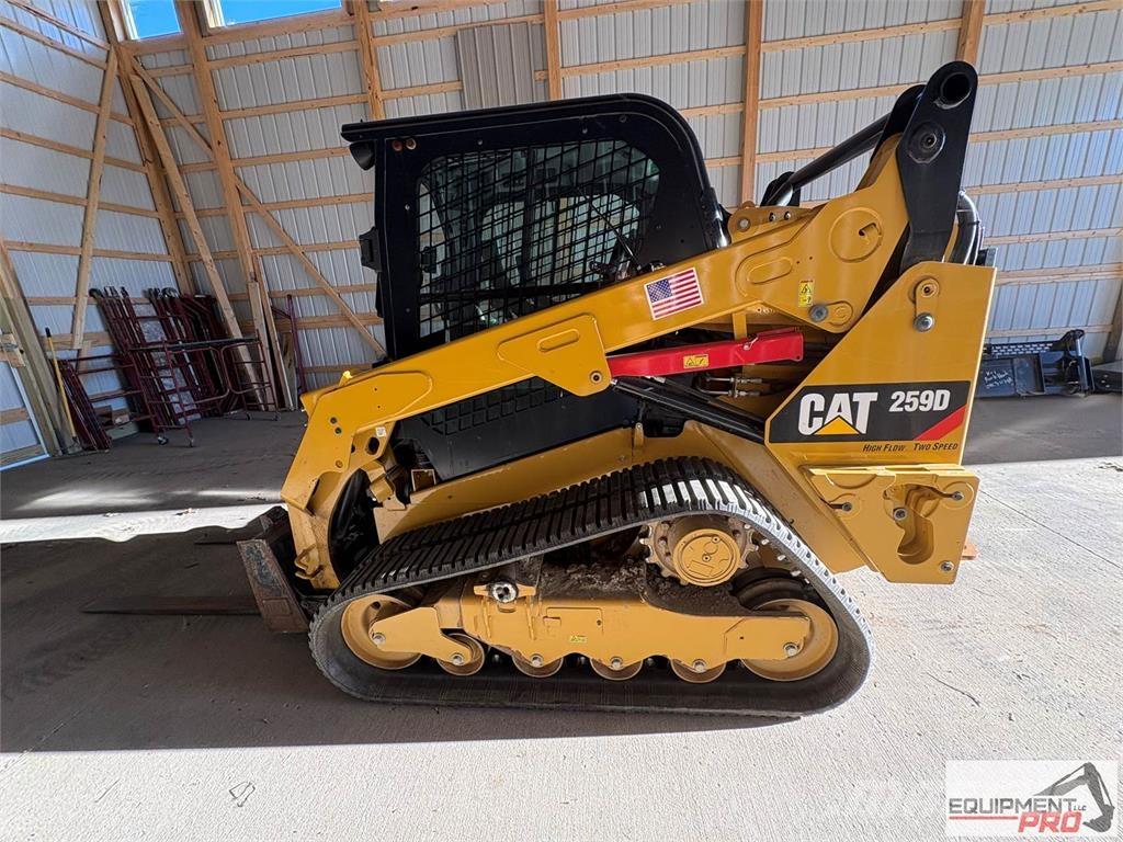 CAT 259D Mini Pale Gommate