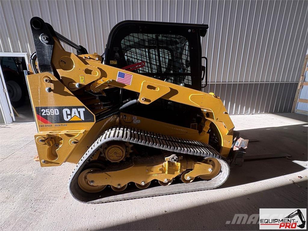 CAT 259D Mini Pale Gommate