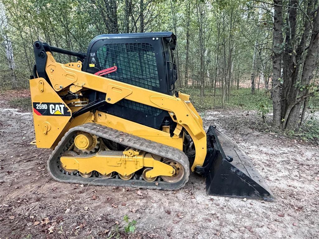 CAT 259D Mini Pale Gommate