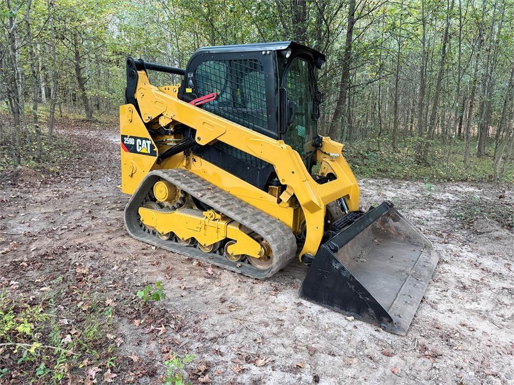 CAT 259D Mini Pale Gommate