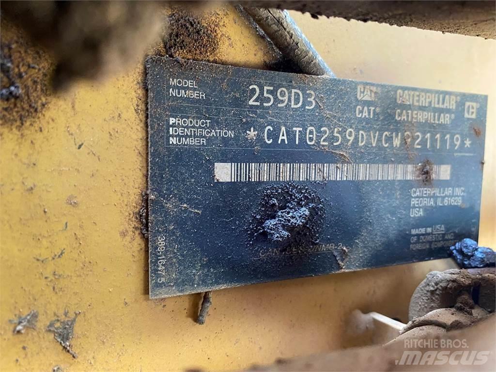 CAT 259D3 Mini Pale Gommate
