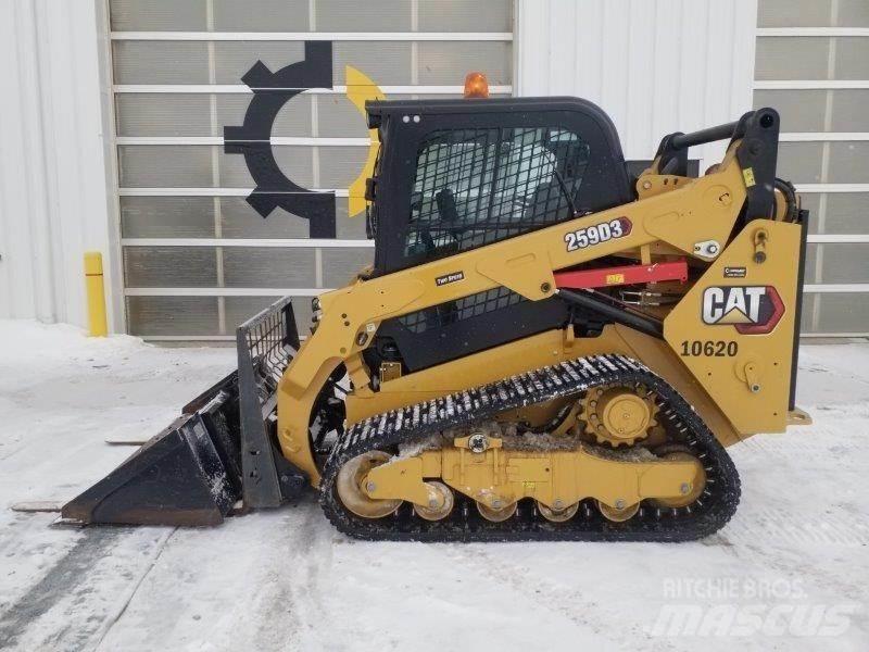 CAT 259D3 Mini Pale Gommate