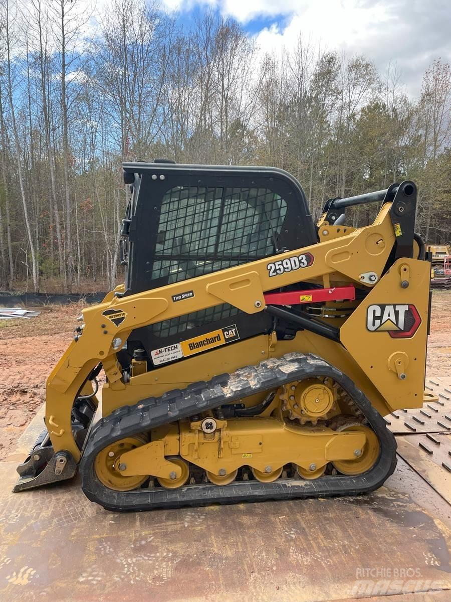 CAT 259D3 Mini Pale Gommate