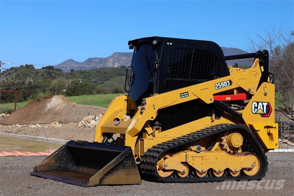 CAT 259D3 Mini Pale Gommate