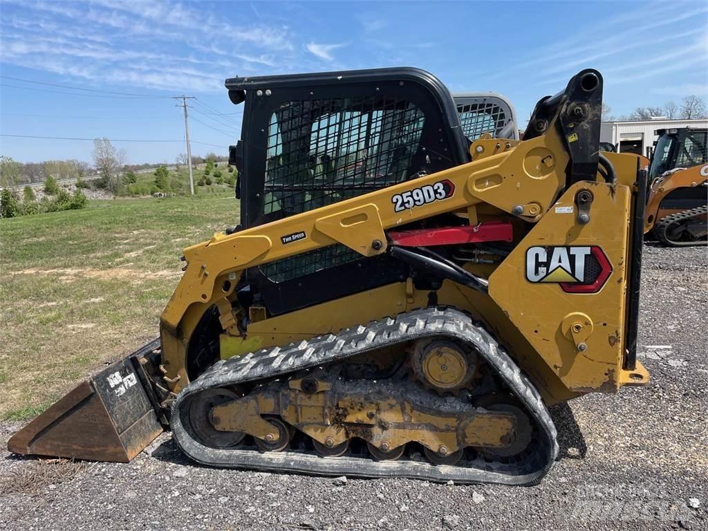 CAT 259D3 Mini Pale Gommate