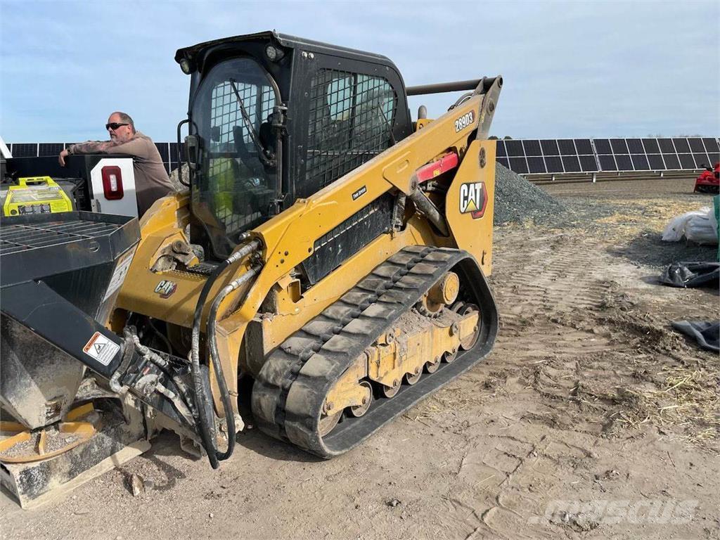 CAT 289D3 Mini Pale Gommate