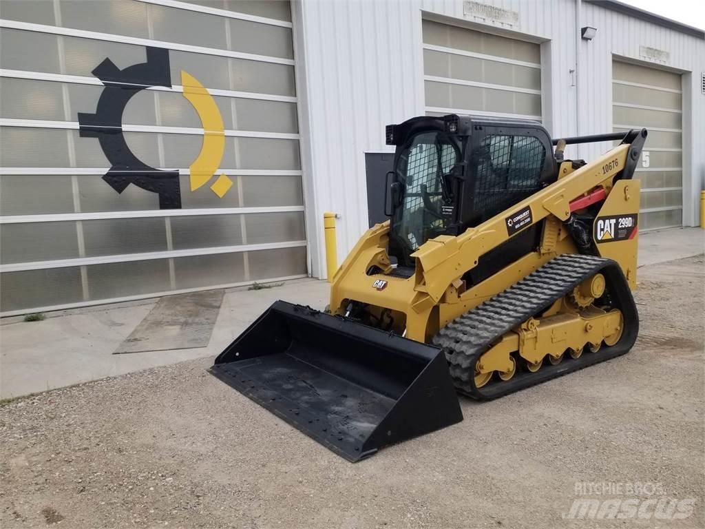 CAT 299D2 Mini Pale Gommate