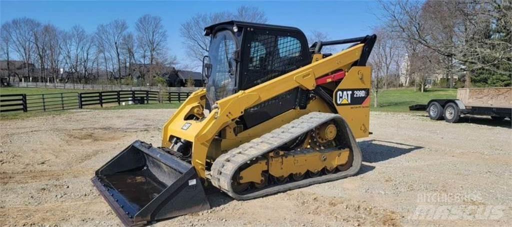 CAT 299D2 Mini Pale Gommate