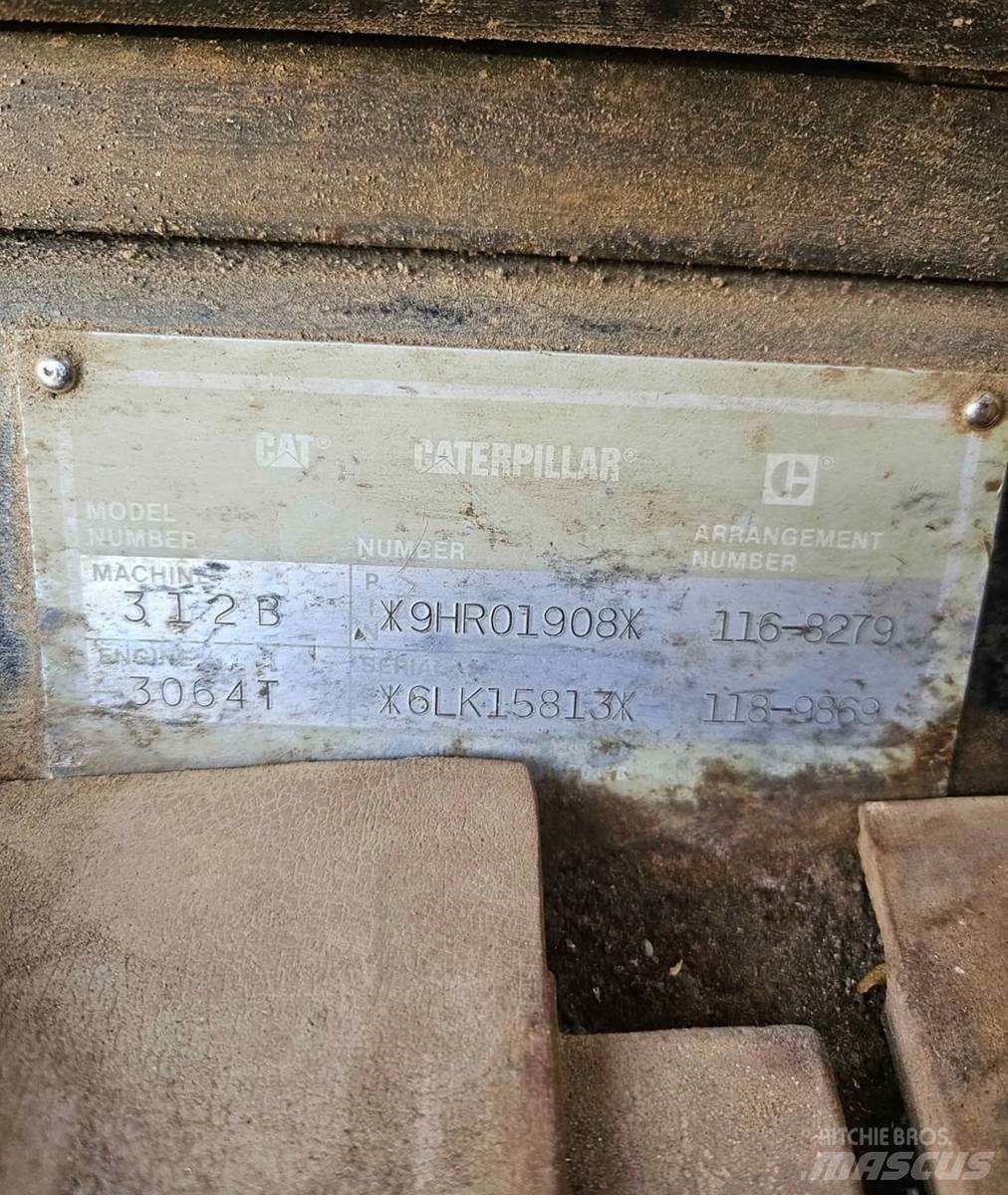 CAT 312B Escavatori cingolati