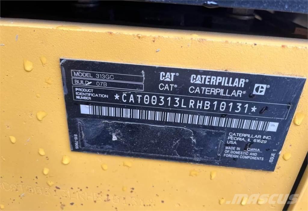 CAT 313 GC Escavatori cingolati