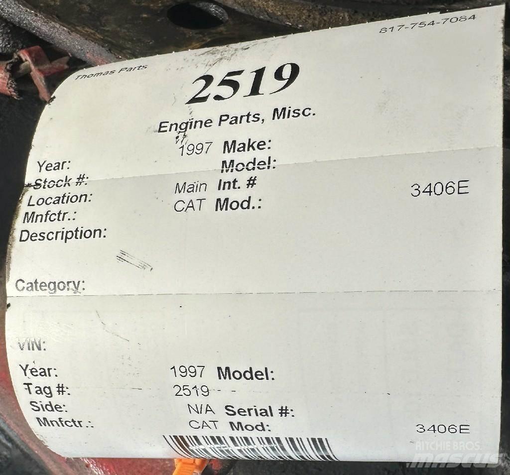 CAT 3406B Trasporto - Altro