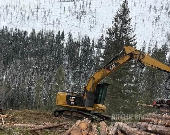 CAT 538 Gru e pale