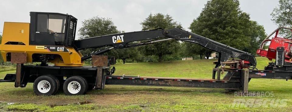CAT 559C Caricatronchi con base su rimorchio