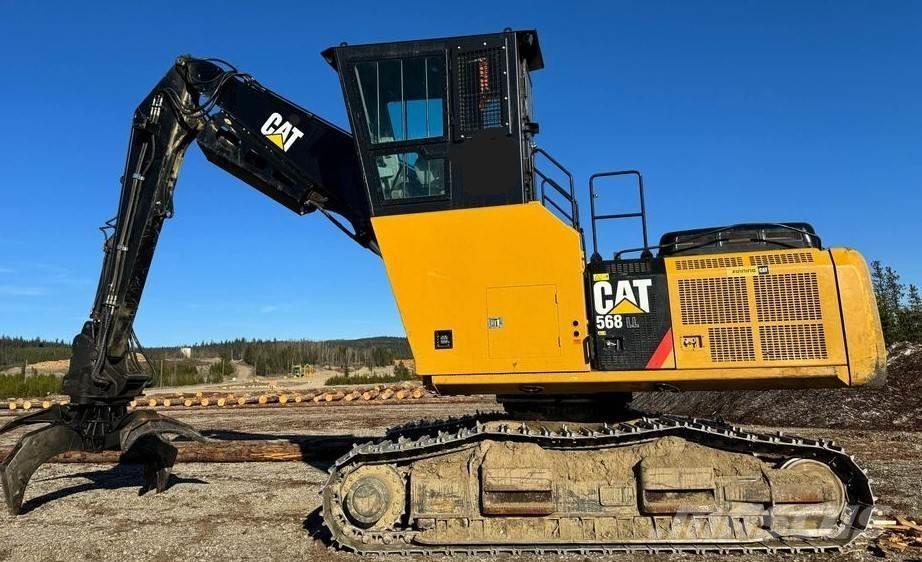 CAT 568 LL Caricatronchi con base su rimorchio
