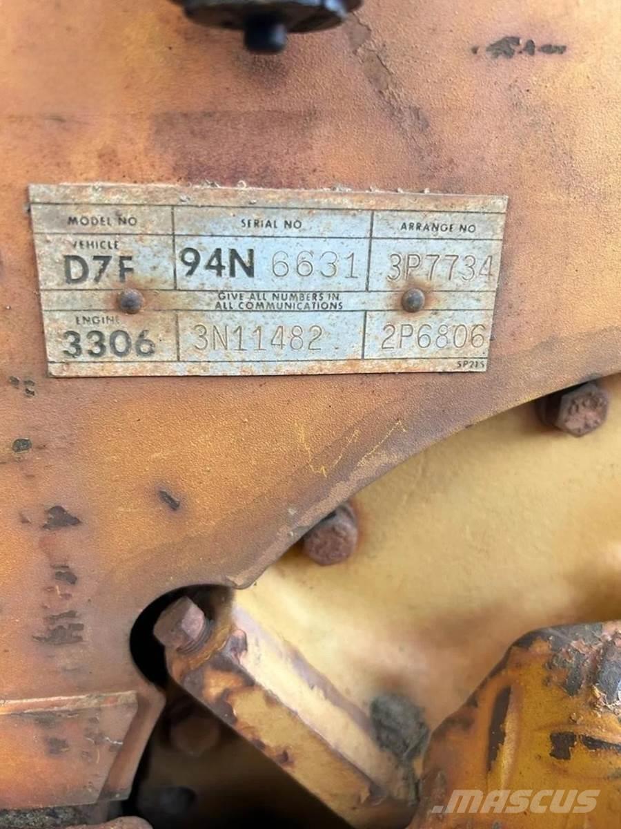 CAT D7F Dozer cingolati