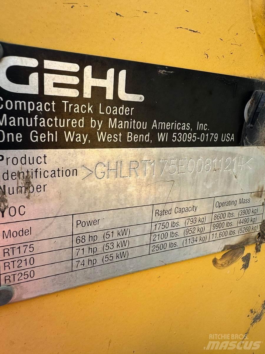Gehl RT175 Mini Pale Gommate