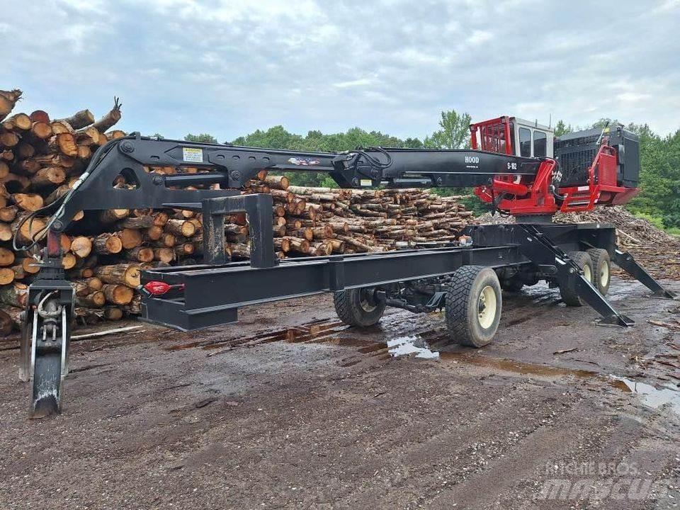 Hood S182 Caricatronchi con base su rimorchio