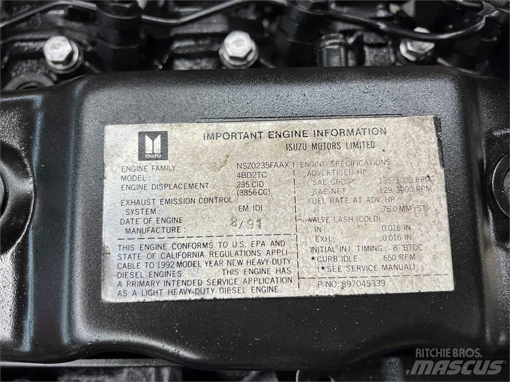 Isuzu 4BD2 Motori