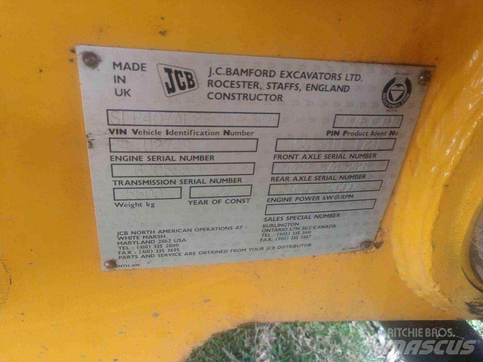 JCB 407 Pale gommate