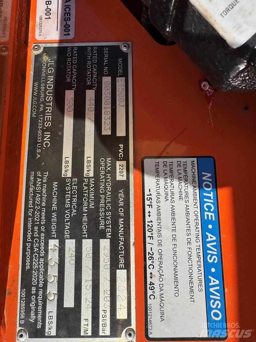 JLG ET500J Piattaforme aeree su rimorchio