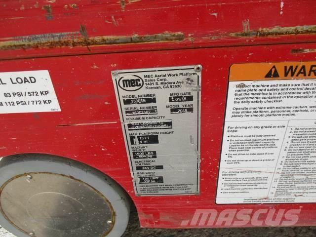 MEC 1330SE Piattaforme a pantografo