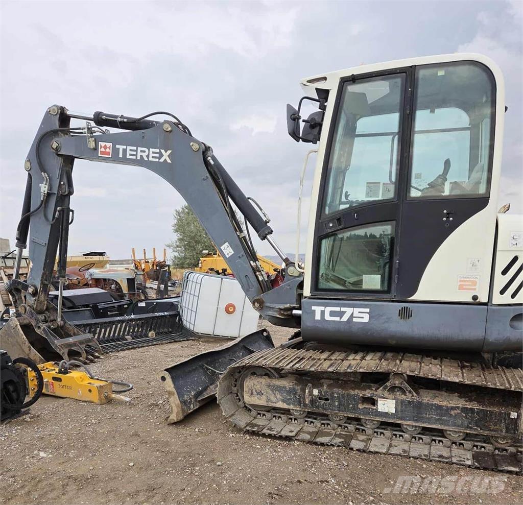 Terex TC75 Escavatori cingolati