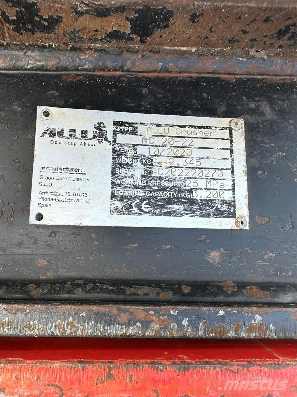 Allu AC 20-22 Costruzioni - Altro