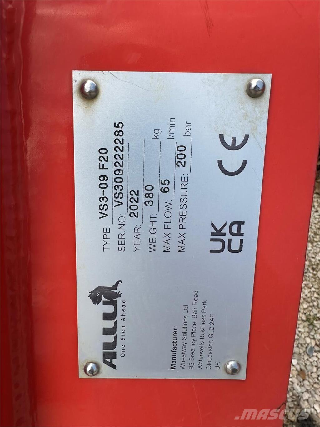 Allu VS 3-09 Costruzioni - Altro