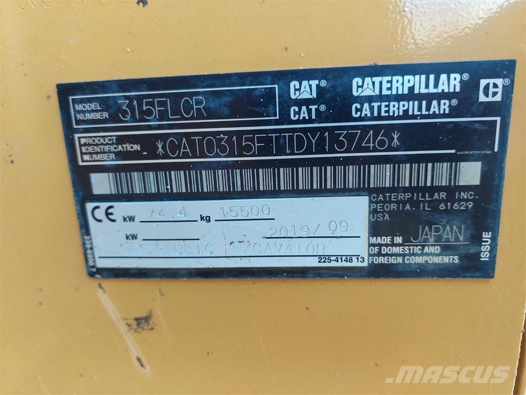 CAT 315FLCR Escavatori cingolati