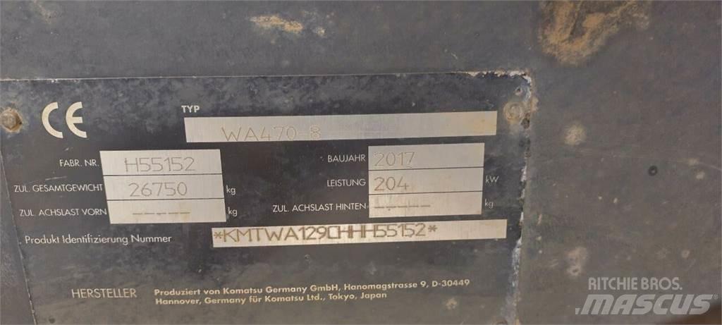 Komatsu WA 470-8 Pale gommate